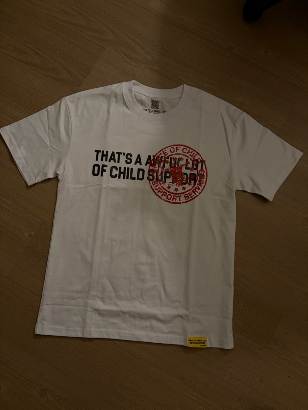 That’s a awful lot of cough syrup shirt